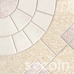 Multi-colour Terrazzo tile OD3-40-160
